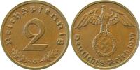  2.0 2 Pf   36237G~2.0 2 Pfennig  1937G vz J 362 15,00 EUR Differenzbesteuert nach §25a UstG zzgl. Versand