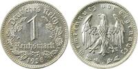 d 1 RM 35438G~1.5b 1 Reichsmark 1938G f. prfr VS: min. Krätzerchen J 354
