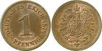 d 1.3 1 Pf 00176H~1.3 1 Pfennig 1876H f.prfr/f.stgl !!!! J 001