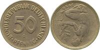 d  S38450G3.0h 50 Pfennig  1950G S180 Franz.Prägung ss !!!! J 384