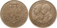 d 08915A~1.8-GG-PAT 5 Mark Mecklenb.-Schw. FriFranz IV 1915A vz+ gereinigt, min. Rfn. J 089