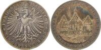 d Taler Th-Fr-63-1.1-GG 1863 Frankfurt Fürstentag prfr/stgl schöne Patina null
