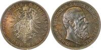 d 09988A~0.0-GG-PAT 5 Mark Friedrich III PP herrli. Patina !! minimales Kerbchen J 099