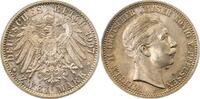 d 10207A~1.2-GG-PAT 2 Mark Wilhelm II 1907A f.stgl. herrl. Patina J 102