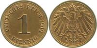 d 1.1 1 Pf 010n00D~1.1 1 Pfennig 1900D prfr/st !!!! J 010