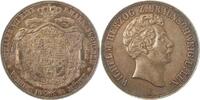 d Doppeltaler DTh-Br-1854B-1.4-GG   Braunschweig 1854B, f.prfr/f.stgl, leichte gold. Patina Thun 119