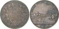 d Dth-Fr-40-1.8-GG-PAT Frankf. Doppelth. 1840 b.unc, vz+ Patina Thun