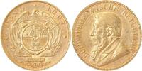 d 1 Pound WELTM.-SA1897-GG Gold S.Africa 1897 vz, EF !!