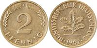  2 Pf   38162F~2.5v 2 Pfennig  1962F ss/vz Ngb.22.1 J 381 8,00 EUR Differenzbesteuert nach §25a UstG zzgl. Versand