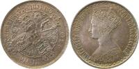 d Florin WELTM.-GB-1853-GG Gothic Great Brittain 1853 vz/unc, schöne Patina null