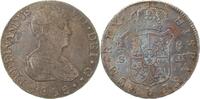 d 8 Reales WELTM.-ESP5-GG 1809 S CN Sevilla a. unc. justiert rajitas