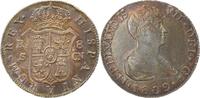 d 8 Reales WELTM.-ESP6-GG 1809 S CN Sevilla a. unc. nice toning,