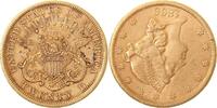d 20 Dollar WELTM.-USA-1866S-GG 1866 S.Francisco incl. Motto ss/vz null