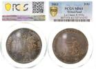 d WELTM.-Ch-1863-GG Schützenth. 5 Fr. CH La Chaux 1863, vz+,MS61 PCGS 38745253 SchweizR-944a