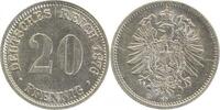 d 00576D~1.3 20Pfennig 1876D prfr/f.prfr !!! J 005