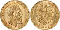 d 1.2 10 Mark 24788A~ Friedrich III. 1888A GOLD f. stgl !! TOP 247