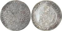 d Taler Th-Sa-1565-2.2-GG Sachsen, Kurf. August,1565 Dresden ss/v -f.v, sch. Patina Dav: 9795