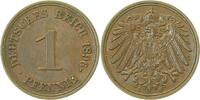 d 1 Pf 01096E~1.5-H 1 Pfennig  1896E f.prfr. J 010