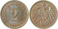 d 2 Pf 01113D~1.2-H 2 Pfennig  1913D prfr !!!  selten !!! J 011