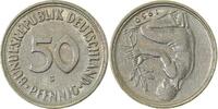 d S38450G2.0 50 Pfennig 1950G S180 vz J 384