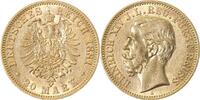 d 25681A~1.8-GG 20 M Reuss Jüngere Linie 1881A, Heinrich XIV vz+ inkl. Expertise 256
