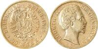 d  19778D~2.5-GG 20 M Ludwig II. 1878D ss/vz seltenes Jahr 197