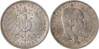     17603F~1.7-GG 5 Mark  Wilhelm Württ. 1903F vz+/vz/stgl J 176 148,00 EUR Differenzbesteuert nach §25a UstG zzgl. Versand