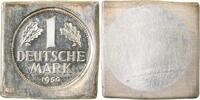 d 1 DM PROB385d1-GG    1950F Wertseite auf Silberklippe AG750/CU250 prägefrisch J 385