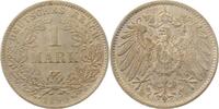 d 01799D~1.1a-GG-PAT 1 Mark 1899D prfr/stgl, EA !!! alte silbergraue Patina J 017