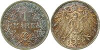 d 017n02J~1.3-GG-PAT 1 Mark 1902J f.prfr/f.stgl !!! herrliche Patina, sehr selten i.d. Erh. J 017