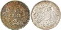 d 017n08G~1.4-GG-PAT 1 Mark 1908G f.prfr/prfr/f.prfr, Wertseite beginnende Patina J 017