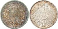 d 017n16F~1.2-GG-PAT 1 Mark 1916F prfr. , leicht beginnende goldene Patina J 017