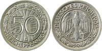 d  32438G~1.1a 50 Pfennig  1938G prfr/stgl, Rückseite Erstabschlag, first strike, TOP J 324