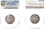 d 017n00G~1.1-GG 1 Mark 1900G prfr/stgl !!!, PCGS MS64, 40260699 J 017