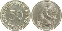 d 37950G~1.0 50 Pfennig 1950G stgl.original!!! inkl. Expertise J 379
