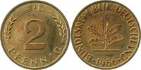 d 0.0 2 Pf 38166J~0.0 2 Pfennig 1966J PP 1000 Exemplare , Archiv Franquinet J 381