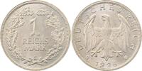 d 1.4 1 RM 31926E~1.4 1 Reichsmark 1926E f.prfr/prfr !!!! extrem selten i.d Erhaltung J 319