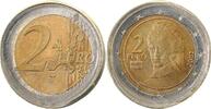 d 5 DM P48902-1.2AU 2 Euro 02 Österr. viel größer, so gross ca. wie ohne Riffelung J 489