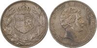 d Doppeltaler Dth-Br-56-1.5-GG-PAT Braunschweig 1856 vz/stgl leichte Patina David 6395