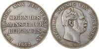 d Ausbeutetaler Th-Pre-1862A-2.8-GG Preussen 1862A ss+ dav-
