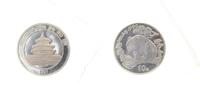 d 1 Unze WELTM.-China-1997-41 China Panda 10Y 97 Proof AG, i.d.Orig. Kapsel und Folie null