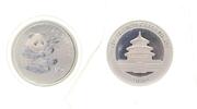 d 1 Unze WELTM.-China-2000-39 China 10Y Panda PP 2000 AG, i. d. Original Kapsel und Folie null