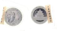 d WELTM.-China-2002-47 China 10Y Panda 02 Proof AG, in Original Kapsel, Folie u. Zertifikat null