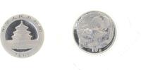 d 1 Unze WELTM.-China-2005-40 China 10Y Panda 05 Proof AG, i.d.Original Kapsel und Folie null
