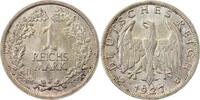 d 1 RM 31927J~1.2-H 1 Reichsmark 1927J prägefrisch !!!! J 319