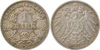 d 017n12J~2.0-H 1 Mark 1912J vz, hübsche farbige Patina J 017