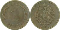 d 1.5 1 Pf 00173A~1.5 1 Pfennig  1873A f.prfr./f.prfr. !!! J 001