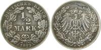 d 01619F~2.0b 0.5 Mark 1919F vz ungeschwärzt J 016