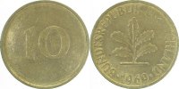     U38369-1.8 10 Pfennig  1969 o.Mzz. Ws nur 10 geprägt !!!!! J 383 78,00 EUR Differenzbesteuert nach §25a UstG zzgl. Versand