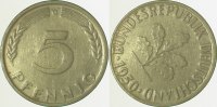 d 5 5 Pf S38250G2.5 5 Pfennig  1950G S45 ss/vz J 382